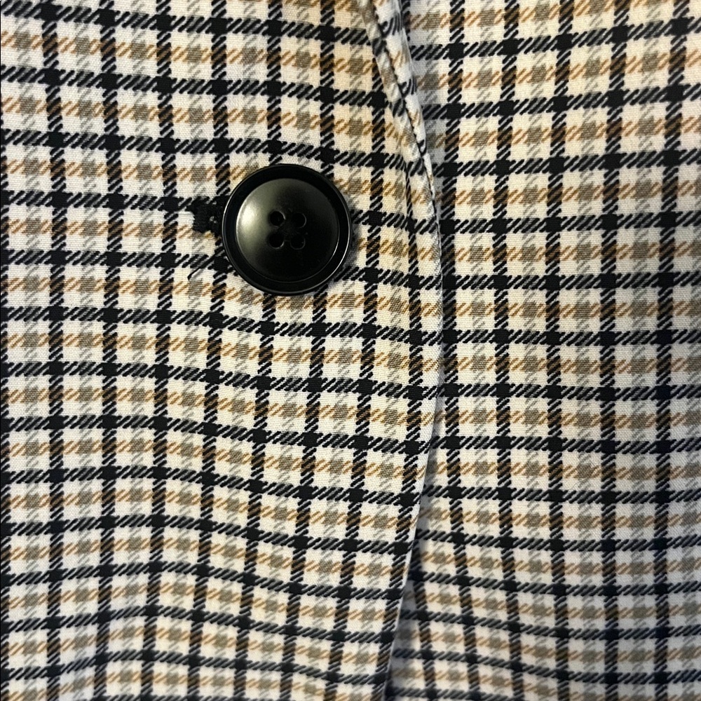 Vince Camuto Black and White Patterned Blazer - Picture 5 of 8